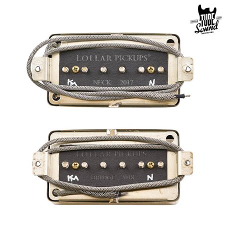 Lollar Novel 90 Nickel Black Matte Set
