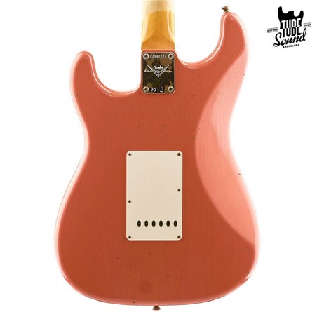 Fender Custom Shop Stratocaster 64 RW Journeyman Super Faded Aged Fiesta Red