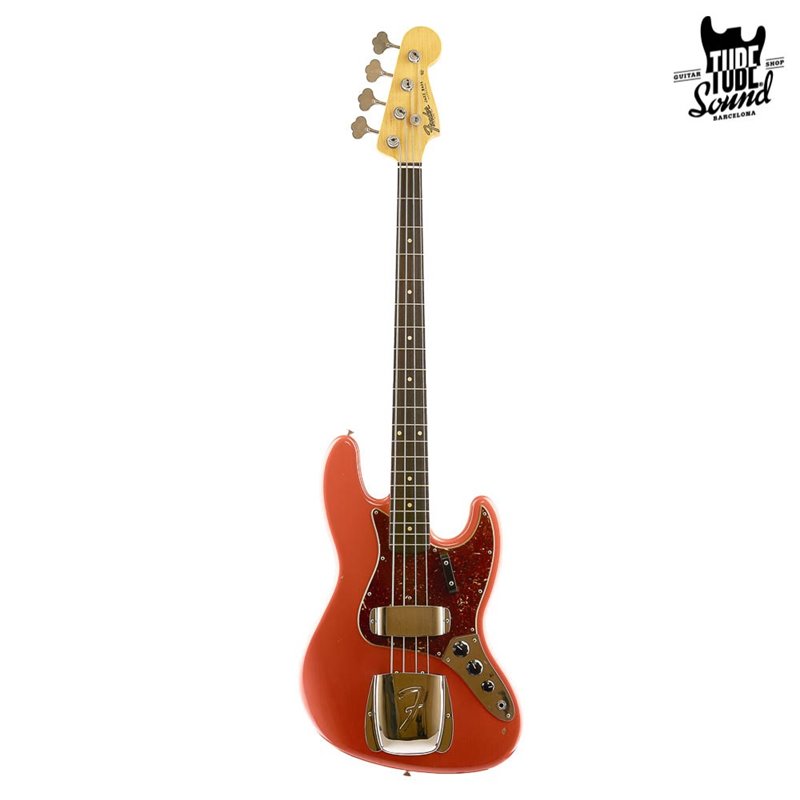 Fender Custom Shop Custom Order Jazz Bass '64 RW Journeyman Fiesta Red
