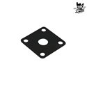 Retro Parts RP141B Jack Plate Gibson Style Black Plastic