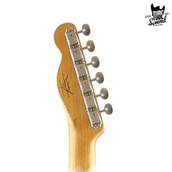 Fender Custom Shop Ltd. Ed. Telecaster Custom 60 RW Heavy Relic Surf Green Over 3 Color Sunburst