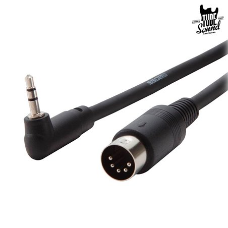 Boss BMIDI-5-35 Interconnect Cable TRS MIDI 1,5m Black
