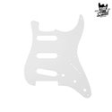 Fender Strat Pickguard Pure Vintage 56-59 8 Holes 1-Ply White