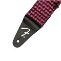 Fender Houndstooth Jackquard Strap Pink