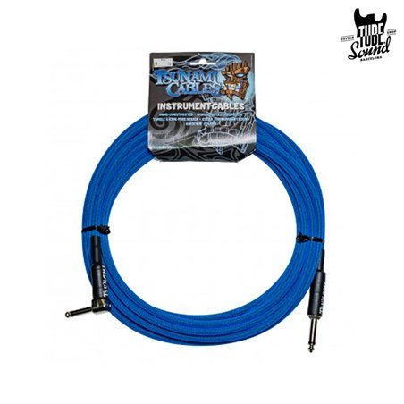 Tsunami Cables G20-RSTB Right Angle 6m Tsunami Blue