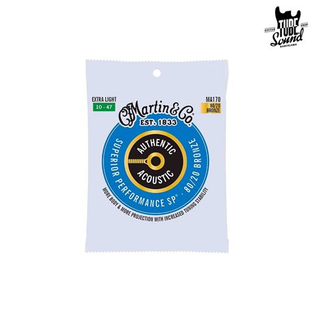 Martin MA170 Authentic SP Bronze 80/20 Extra Light 10-47