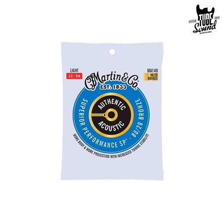Martin MA140 Authentic SP Bronze 80/20 Light 12-54