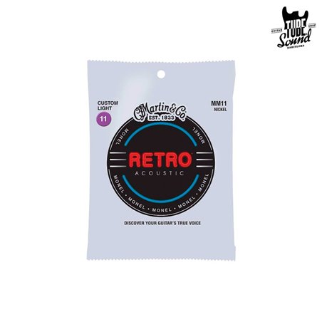 Martin MM11 Retro Monel Custom Light 11-52