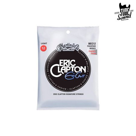 Martin MEC12 Eric Clapton Phosphor Bronze Light 12-54