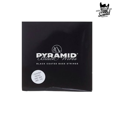 Pyramid Black Wires Bass Heavy 45-105