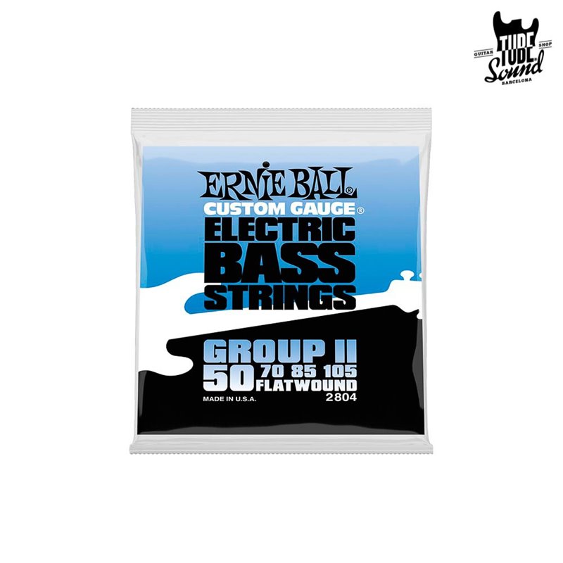 Ernie Ball 2804 Flatwound Group II Bass 50-105