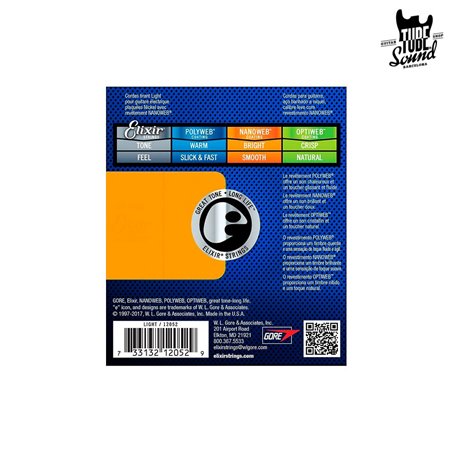 Elixir 12052 Electric NPS Nanoweb Light 10-46