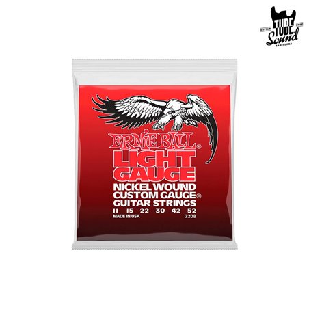 Ernie Ball 2208 Nickel Wound Electric Light 11-52