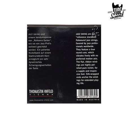 Thomastik-Infeld JS112 Jazz Swing Flat Wound Electric 12-50