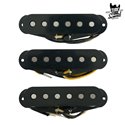 Lollar Strat Sixty-Four Flat Set Black