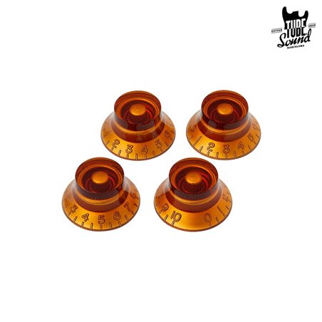 Gibson PRHK-030 Top Hat Knob 4 Vintage Amber