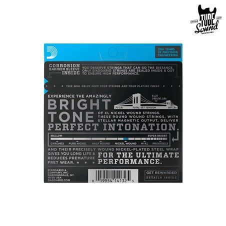 D'Addario EJ21 Nickel Wound Electric Jazz Light 12-52