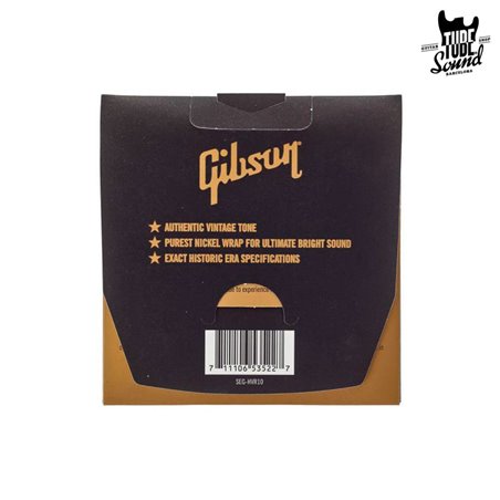 Gibson SEG-HVR10 Vintage Reissue Pure Nickel Light 10-46