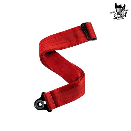 D'Addario 50BAL11 50mm Auto Lock Blood Red