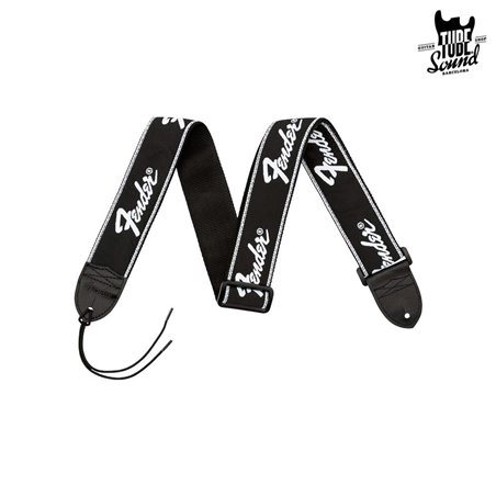 Fender Running Logo Strap Black