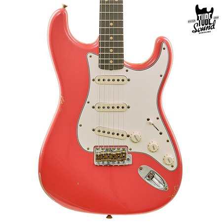 Fender Custom Shop Custom Order Stratocaster 63 RW Relic Fiesta Red