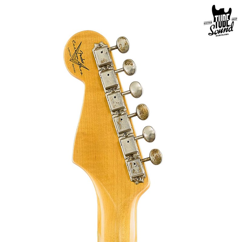 Fender Custom Shop Stratocaster 50s Ltd. Dual Mag II MN Journeyman Faded Aged Ice Blue Metallic