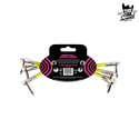 Ernie Ball 6052 Interlink Flat Angle Patch White 6" Pack