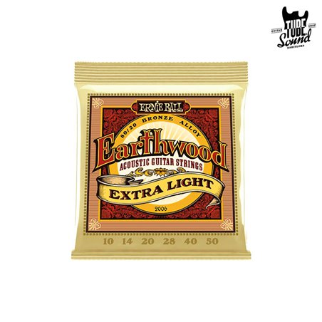 Ernie Ball 2006 Earthwood 80-20 Bronze Acoustic Extra Light 10-50