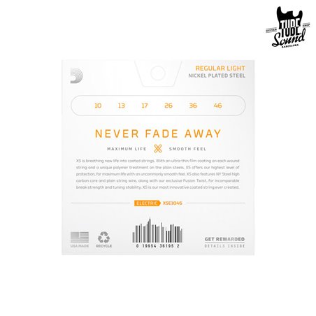 D'Addario XSE1046 NPS Electric Regular Light 10-46