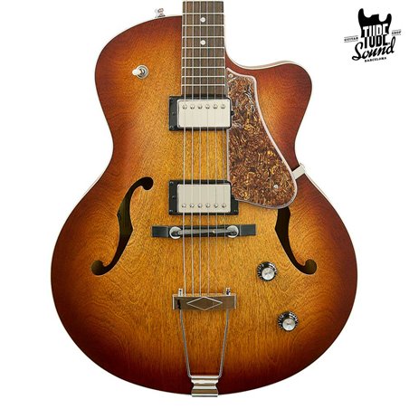 Godin 5th Avenue CW Kingpin II HB Cognac Burst