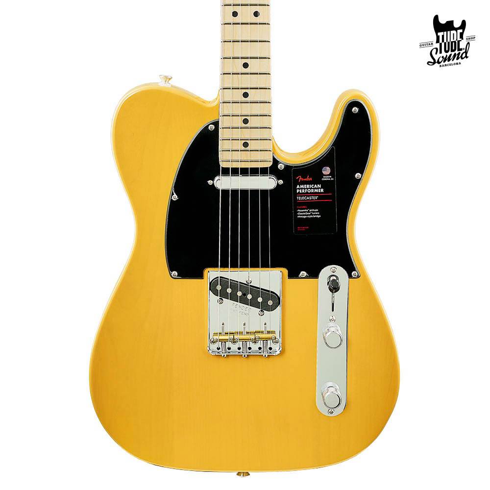 Fender limited edition american performer telecaster store butterscotch blonde