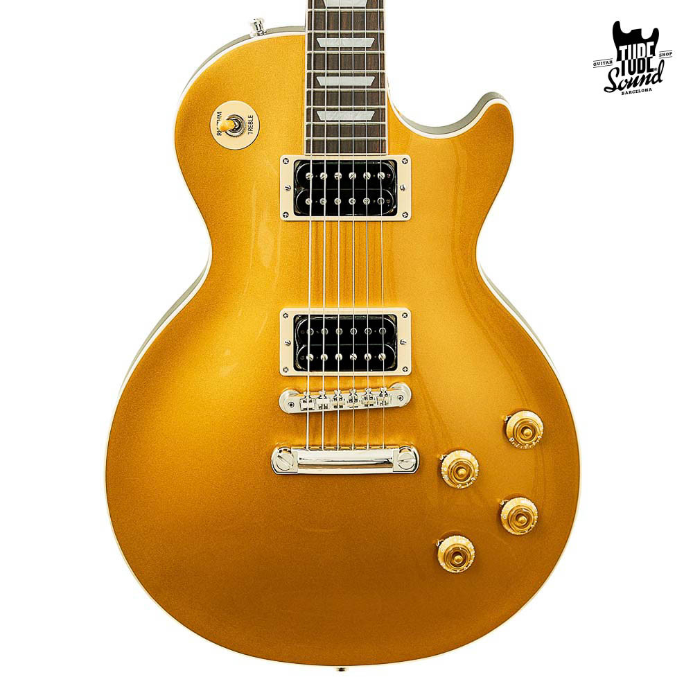 Gibson Les Paul Standard Slash Victoria Gold Top Dark Back
