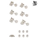 Fender Vintage Style Locking Guitar Tuning Machine Set Chrome