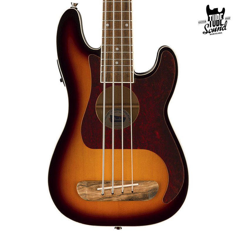 Fender Precision Bass Fullerton Uke WN 3 Color Sunburst