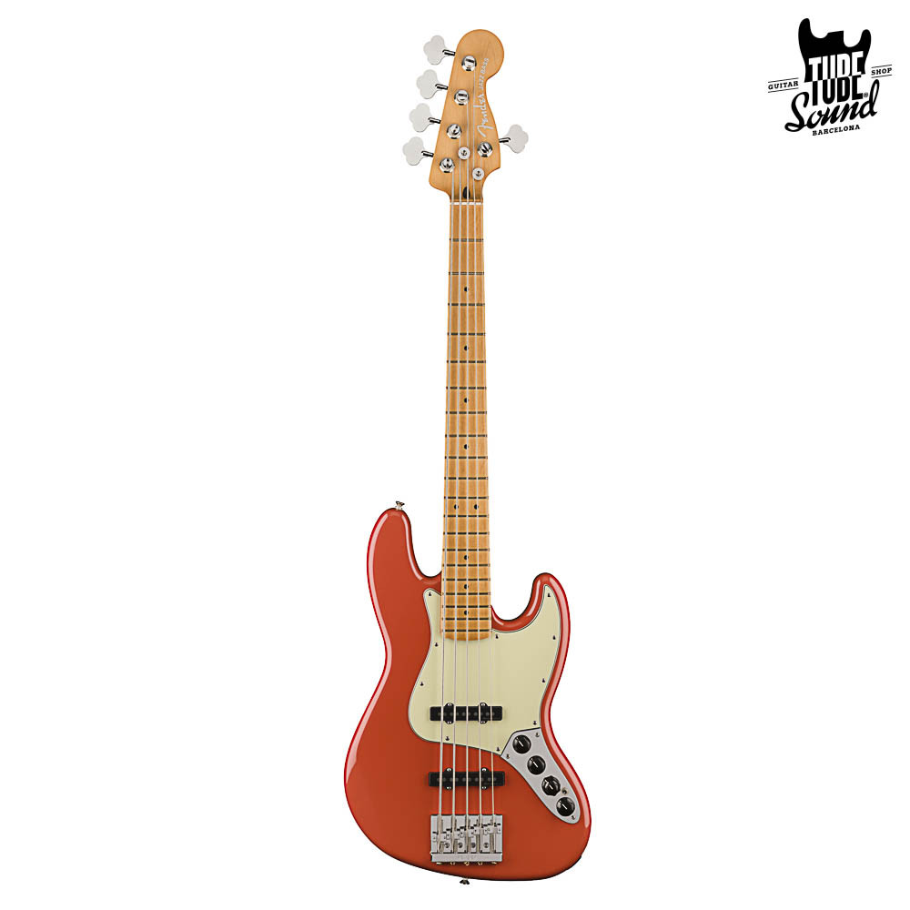 Fender Jazz Bass V Player Plus MN Fiesta Red