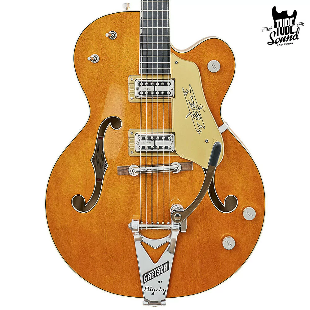 Gretsch G6120T-59 Vintage Select Edition Chet Atkins Vintage Orange Stain