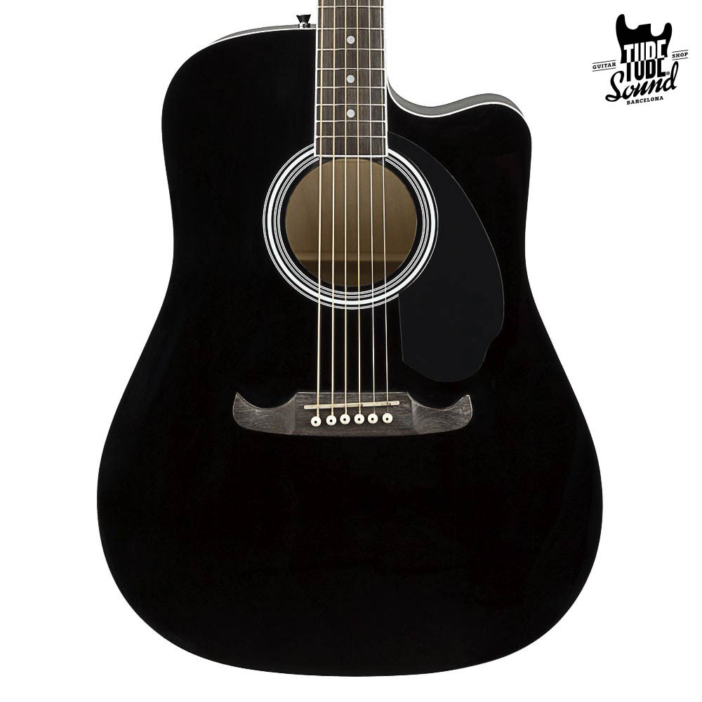 Fender FA-125CE Dreadnought WN Black