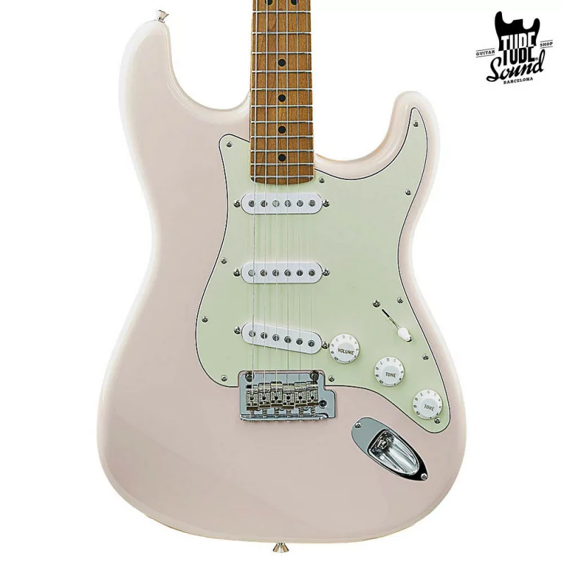 Fender Stratocaster FSR Hybrid II Japan RSTD MN Shell Pink