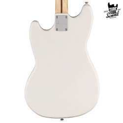 Squier Bronco Bass Sonic MN Artic White