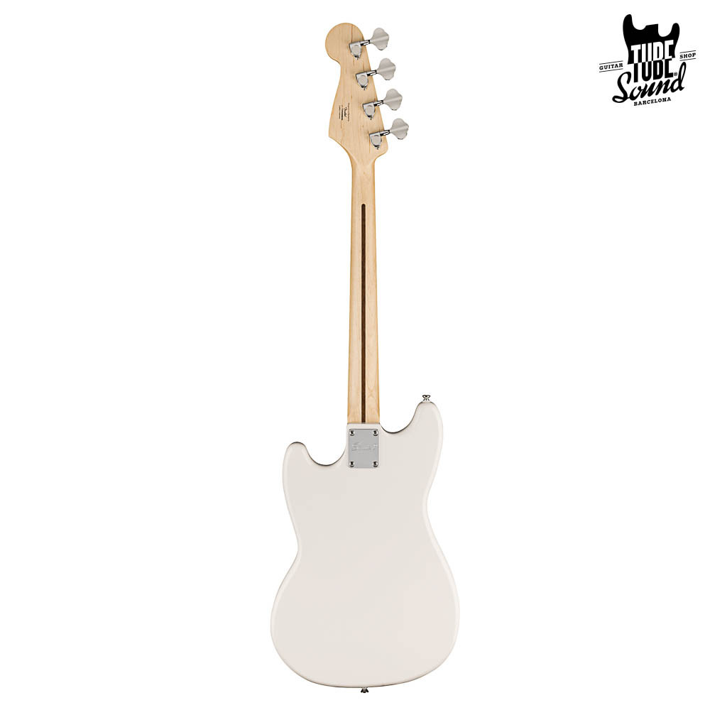 Squier Bronco Bass Sonic MN Artic White