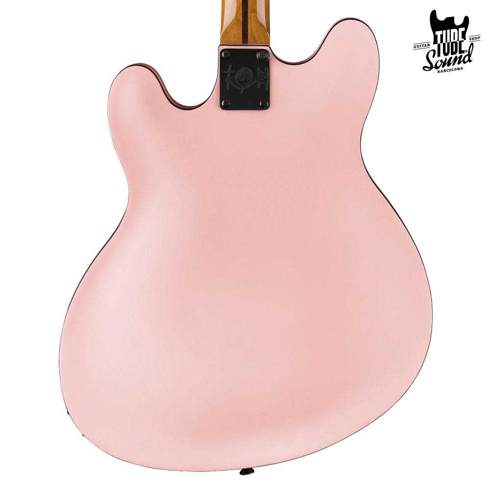 Fender Starcaster Tom Delonge RW Satin Shell Pink