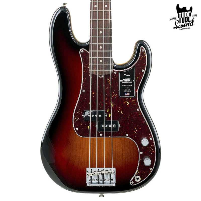 Fender Precision Bass American Professional II RW 3 Color Sunburst