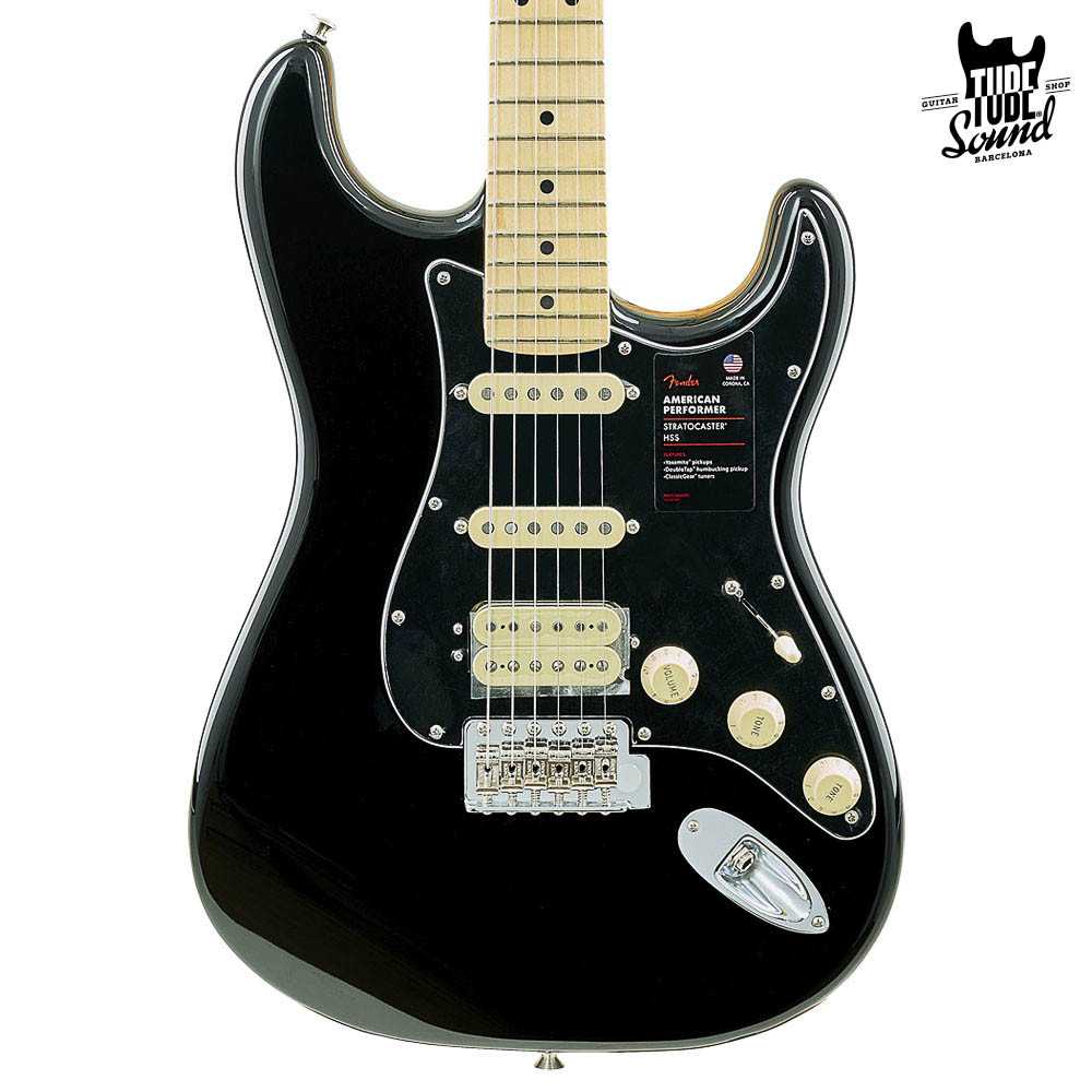 Fender Stratocaster American Performer HSS MN Black