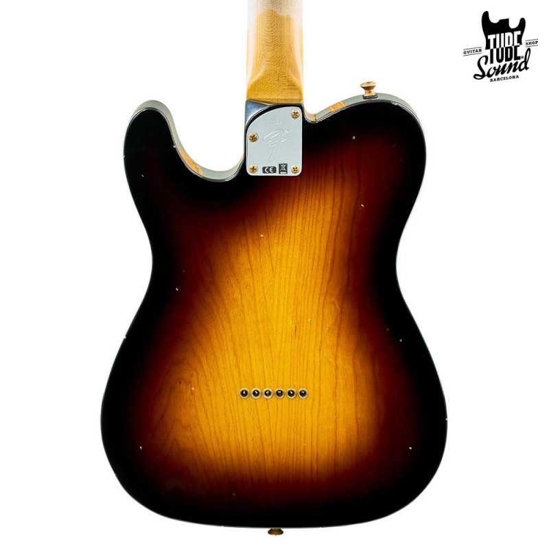 Fender Custom Shop Telecaster Postmodern MN Journeyman Wide Fade 2 Color Sunburst