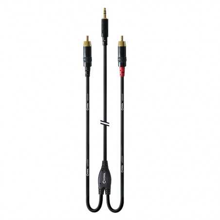 Cordial CFY WCC Mini Stereo Jack To 2 x RCA 1,5m