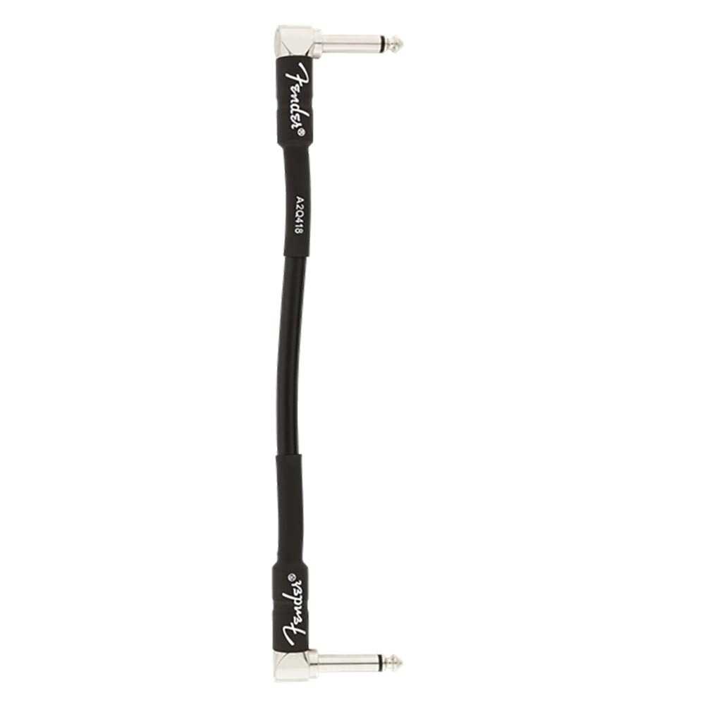 Fender Professional Series Patch Cable 15cm Black