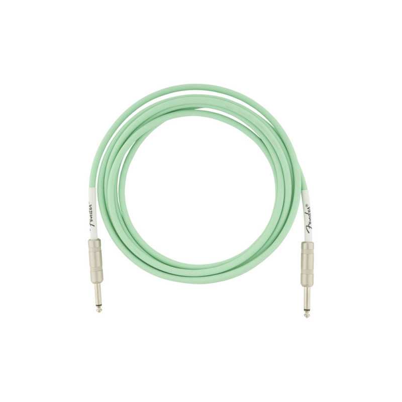 Fender Original Series Cable Straight 3m Surf Green