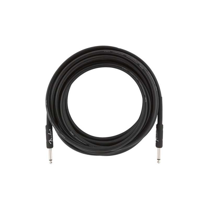Fender Professional Series Cable Straight 5,5m Black
