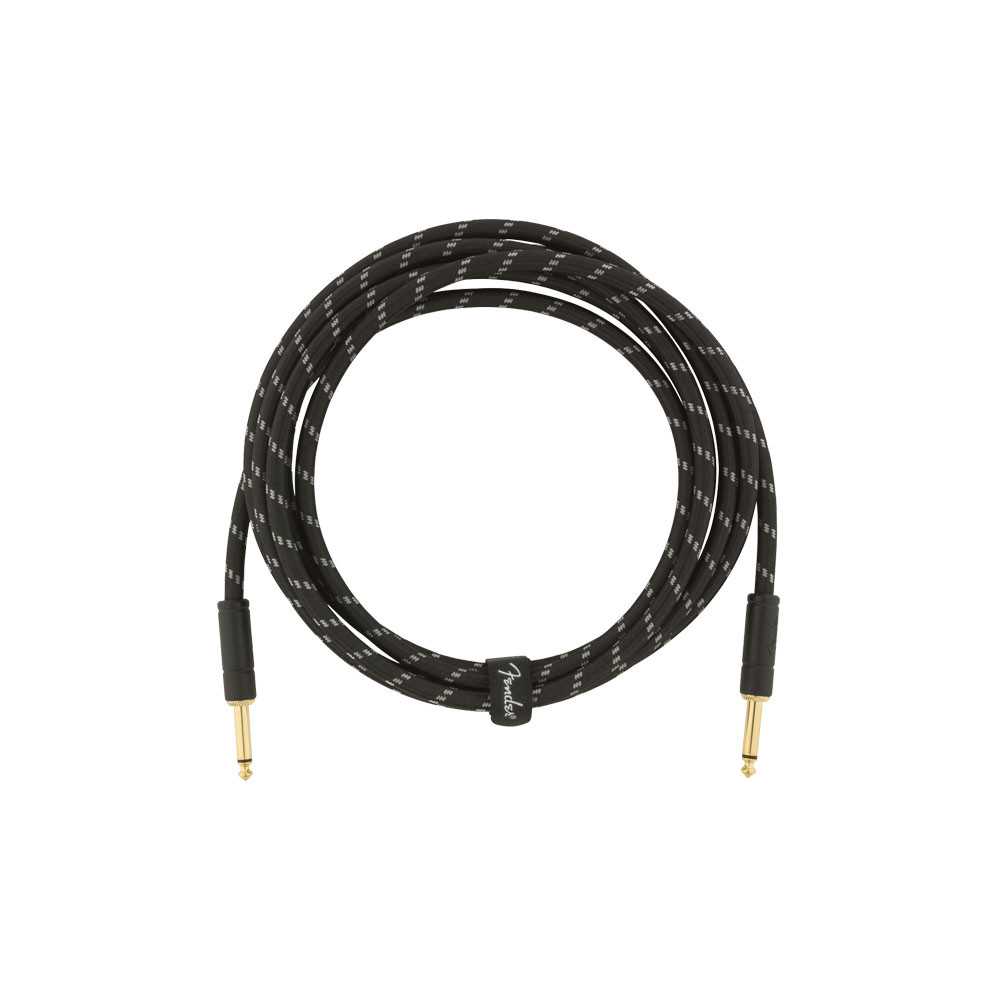 Fender Deluxe Series Cable Straight 3m Black Tweed