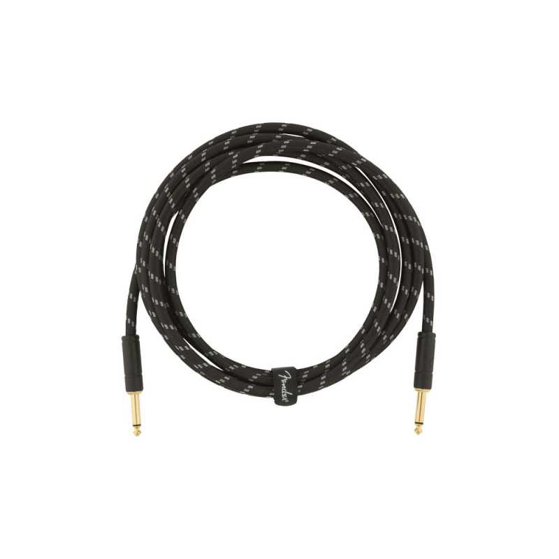 Fender Deluxe Series Cable Straight 3m Black Tweed